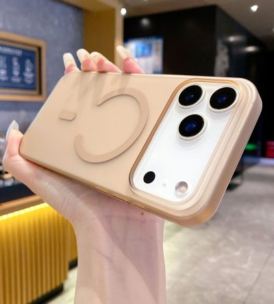 iPhone 17 / Pro / Max Ultravékony matt mágneses telefontok áttetsző, teljes kemény PC hátlappal