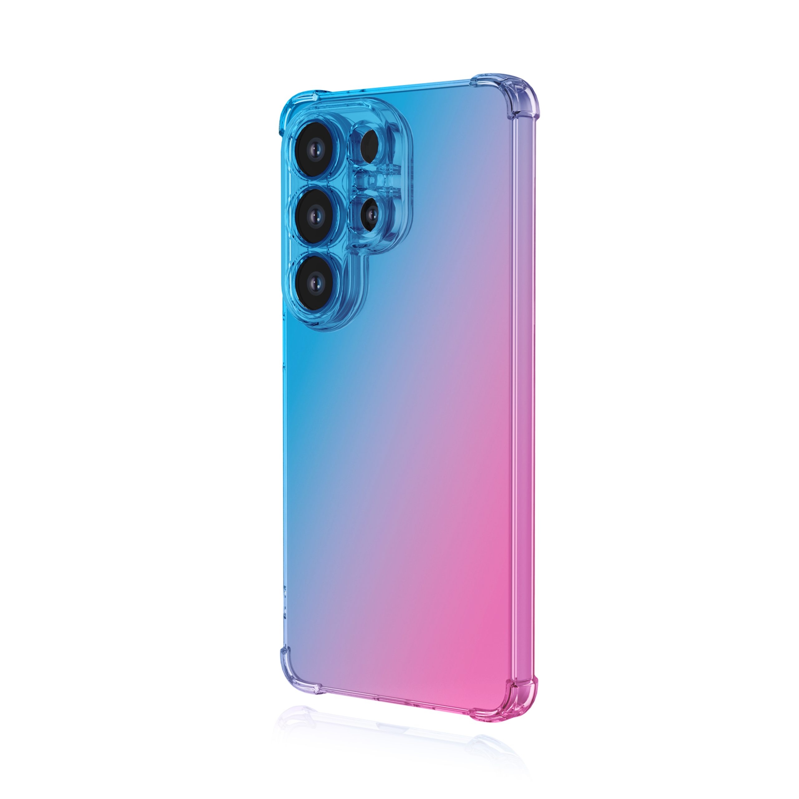 Samsung S26 / S26+ / S26 Ultra Tok, színátmenetes, ütésálló sarok, karcálló - Image 3
