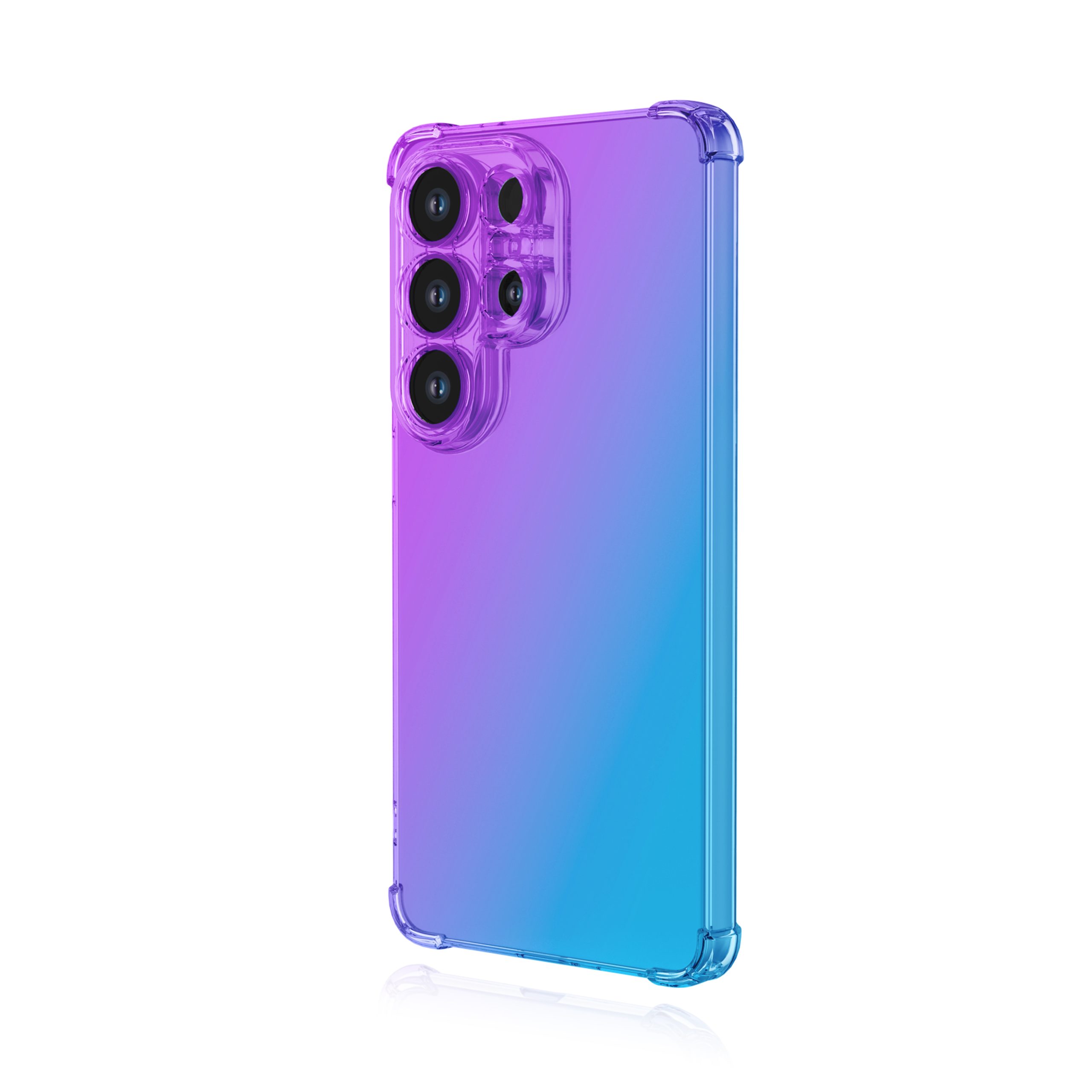 Samsung S26 / S26+ / S26 Ultra Tok, színátmenetes, ütésálló sarok, karcálló - Image 4